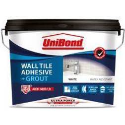 Unibond Ultraforce Ready Mixed Ice White Tile Adhesive & Grout, 12.8Kg