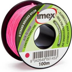 Imex 018-SL100P 8 Braid Stringline 100m (Pink)