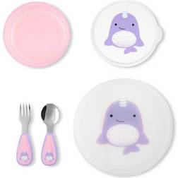 Skip Hop Zoo Table Ready Mealtime Set-Narwhal