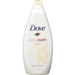 Dove Caring Bath Fine Silk Shower Creme Gel 750ml