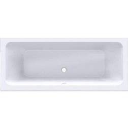 Square 1700mm 750mm Straight Double Ended Bath