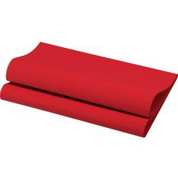 Duni Red Luxury Compostable Paper Napkins, Large