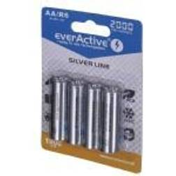 everActive Rechargeable batteries Ni-MH R6 AA 2000 mAh Silver Line 2 pieces