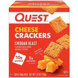 Quest Nutrition Cheese Crackers - Cheddar Blast
