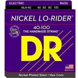 DR Strings Nickel Light Lo-Riders 4-String Bass Strings