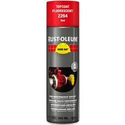 Rust-Oleum Hard Hat Fluorescent Aerosol 500ml Red, White