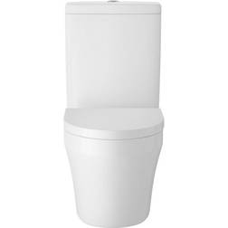 Hudson Reed Luna Flush-to-Wall Toilet with Cistern Soft Close Seat