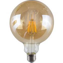 2 x 6W ES E27 Warm White LED Filament Giant Globe Bulbs