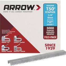 Arrow A504IP T50 Staples 6mm 1/4in
