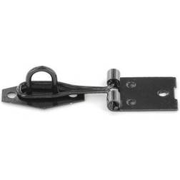 Securit S1454 Wire Hasp And Staple Black 75mm
