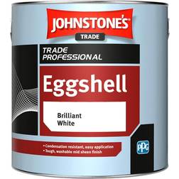 Johnstone's Trade Professional Eggshell Paint 1l Brilliant White