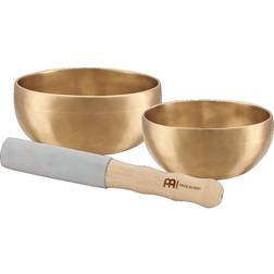 Meinl Sonic Energy 2-Piece Universal Singing Bowl Set With Resonant Mallet 4.5 And 4.9 In