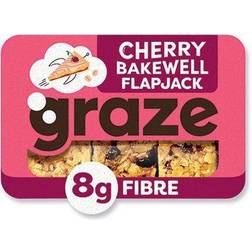 Graze Cherry Bakewell Flapjack Punnet Pack of PX70521