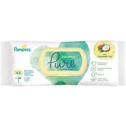 Pampers Pure Coconut Wipes 42pcs