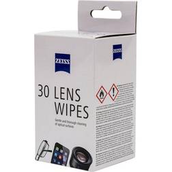Zeiss Lens Wipes Pack of 30 gentle glass plastic