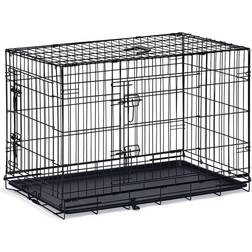 Karlie Dog Crate with 2 Doors 92x57x63 Black - Black
