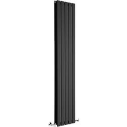 Milano Alpha Modern Black Vertical Column Double