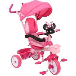 Ricco Kids 2-in-1 Pedal Tricycle Buggy Stroller Pink or Mageneta