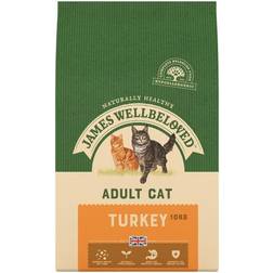James Wellbeloved Adult Dry Cat Food - Turkey and Rice - 10kg