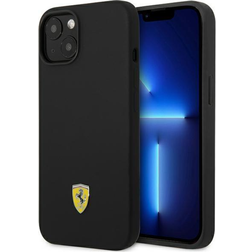 Ferrari FEHCP14MSIBBK iPhone 14 Plus 6,7 czarny/black hardcase Silicone Metal Logo