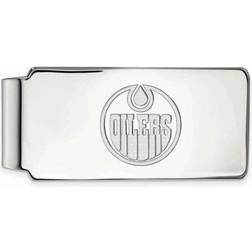 LogoArt Sterling Silver NHL Edmonton Oilers Money Clip