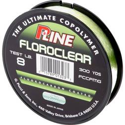 P-Line Floroclear Fluorocarbon Coated Fishing Line SKU 983666