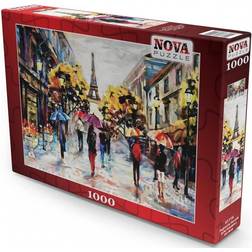 Nova Eiffel Streets 1000 Pieces