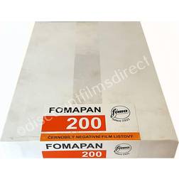 Foma pan Creative 200 B&W 4x5" Sheet Film 50 Sheets