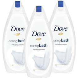 Dove Caring Bath Indulging Cream Soak with 1/4 Moisturising 6x450ml