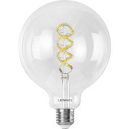 LEDVANCE 4058075777897 LED (RGB)-lamp EEK F (A G) E27 Globeform 4.8 W = 40 W Varm og kold hvid, RGB (Ø x H) 124 mm x 124 mm 1 stk