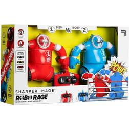 Sharper Image Robo Rage Remote Control Robot Fighting Set