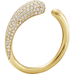 Georg Jensen Mercy Mini Ring - Gold/Diamonds