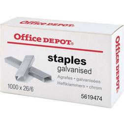 Office Depot 26/6 Staples 5619474 Wire Silver