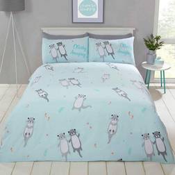 Rapport King Cuddly Cute Otter Animal Duvet Cover