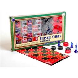 3 in 1 Classic Games Collection Chess Backgammon Draughts