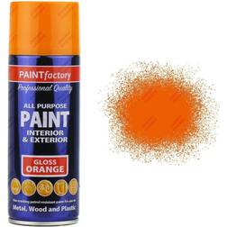 Rapide Orange Spray Paint Gloss All Purpose 400ml