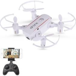 Drone Wifi FPV RC Quadcopter RTF (White) 2.4G