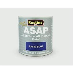 Rustins ASAP All Purpose All Surface Satin Paint Blue