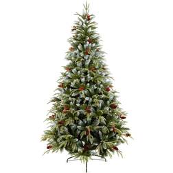 Premier Decorations 6ft Frosted Spruce Christmas Tree -Green Christmas Tree