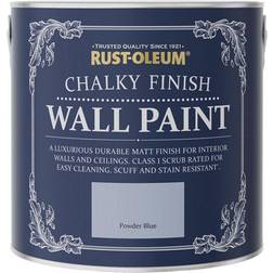 Rust-Oleum Chalky Finish 2.5-Litre Wall Paint Blue 2.5L