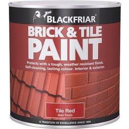 Blackfriar BF0160001F1 & Tile Paint Black, Red 0.25L