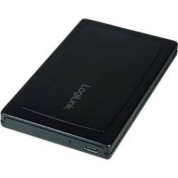 LogiLink UA0292 2.5" SATA USB 3.1 Gen2 Ultra Slim Hard Drive Enclosure Black