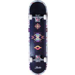 Aloiki Complete Skateboard (Bay) White/Red 7.87"