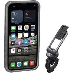 Topeak Phone Cases iPhone 13 Pro Ridecase Black Case with Mount Colo