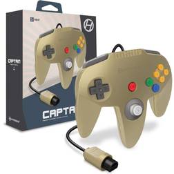 Hyperkin Nintendo 64 'Captain' Premium Controller For N64 Gold