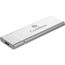Coolbox Lomme til harddisk COO-MCM-NVME SSD NVMe Sølvfarvet