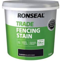 Ronseal Tudor Oak Trade Fencing Stain Forest Black, Green