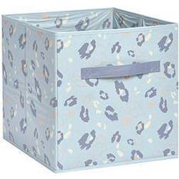Chapter B Kids Club Wipeable Coated Leopard Storage Box