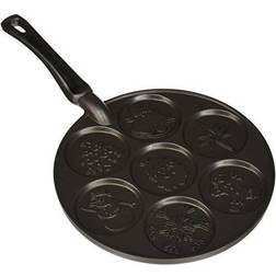 Nordic Ware Holiday Pancake Pan Black