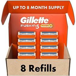 Procter & Gamble Gillette fusion power men s razor blade refills 8 ct